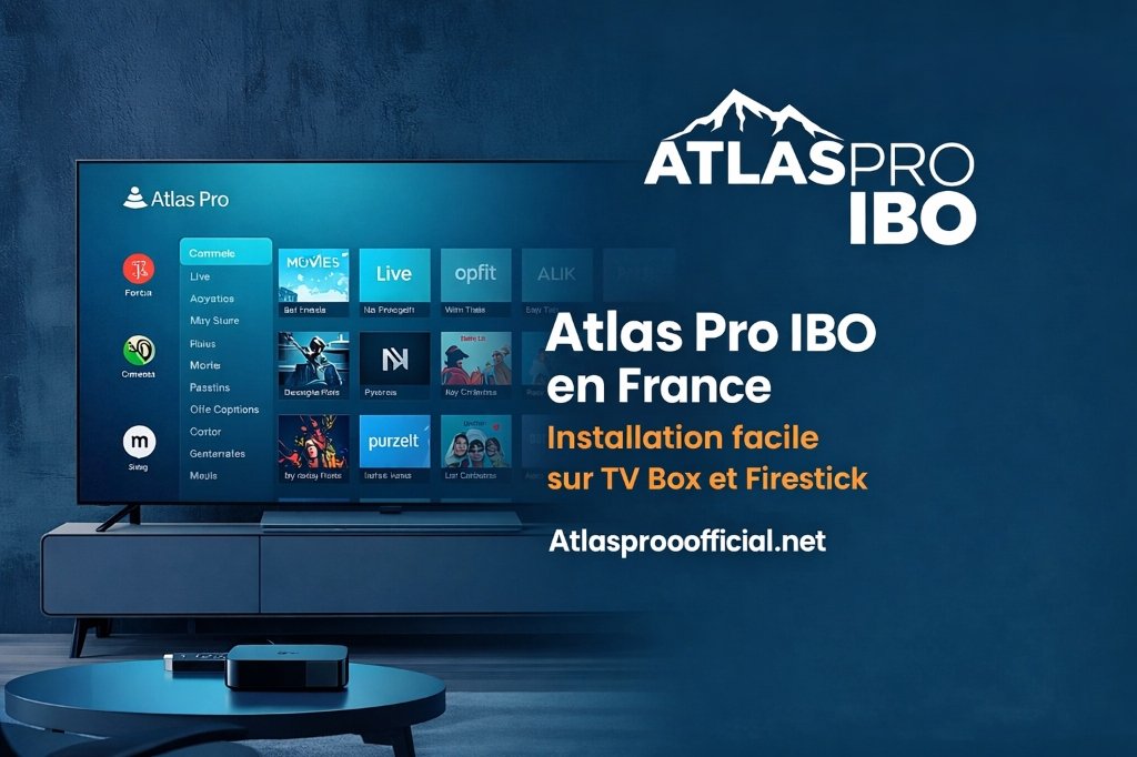 ATLAS PRO IBO en France face aux autres services IPTV : installation facile sur TV Box et Firestick